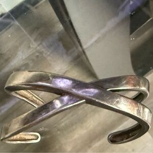 Tiffany & Co. RARE Paloma Picasso Graffiti “X” Cuff Bracelet